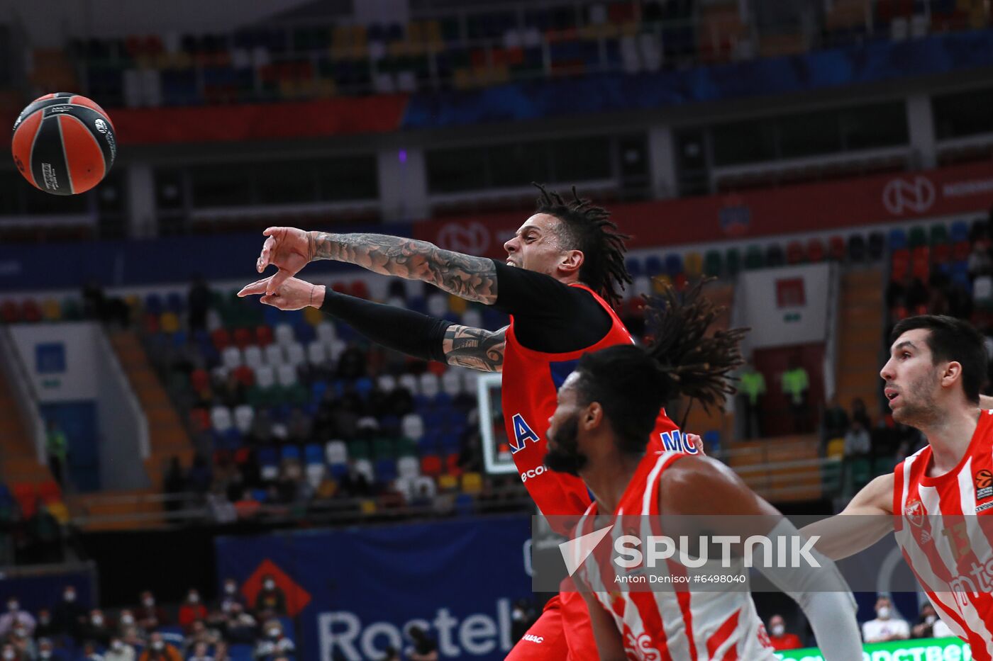 Russia Basketball Euroleague CSKA - Crvena Zvezda