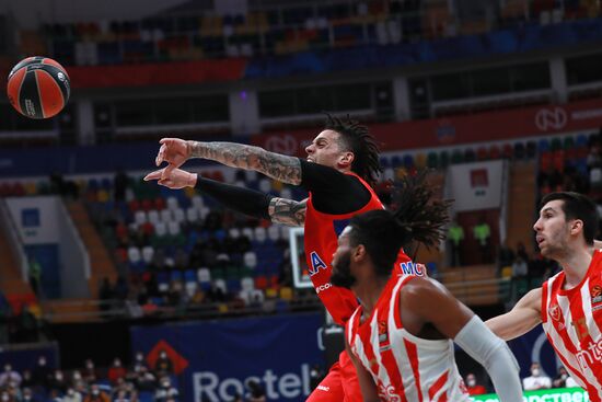 Russia Basketball Euroleague CSKA - Crvena Zvezda