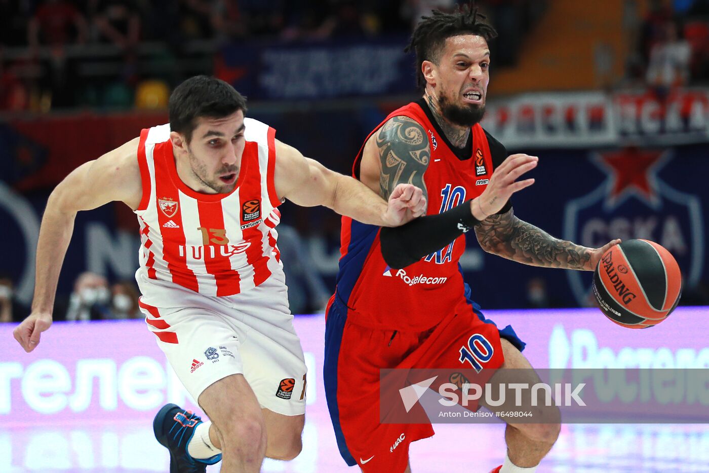 Russia Basketball Euroleague CSKA - Crvena Zvezda