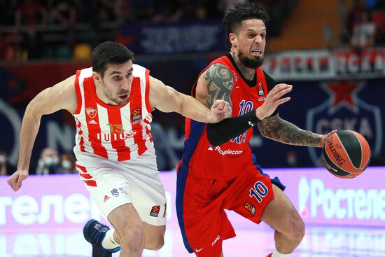 Russia Basketball Euroleague CSKA - Crvena Zvezda