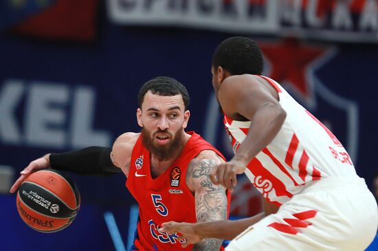 Russia Basketball Euroleague CSKA - Crvena Zvezda