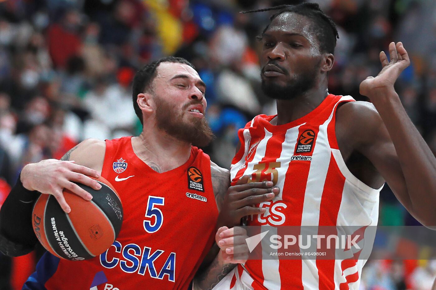 Russia Basketball Euroleague CSKA - Crvena Zvezda