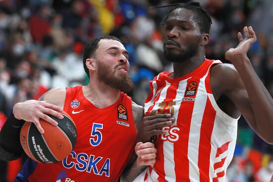 Russia Basketball Euroleague CSKA - Crvena Zvezda