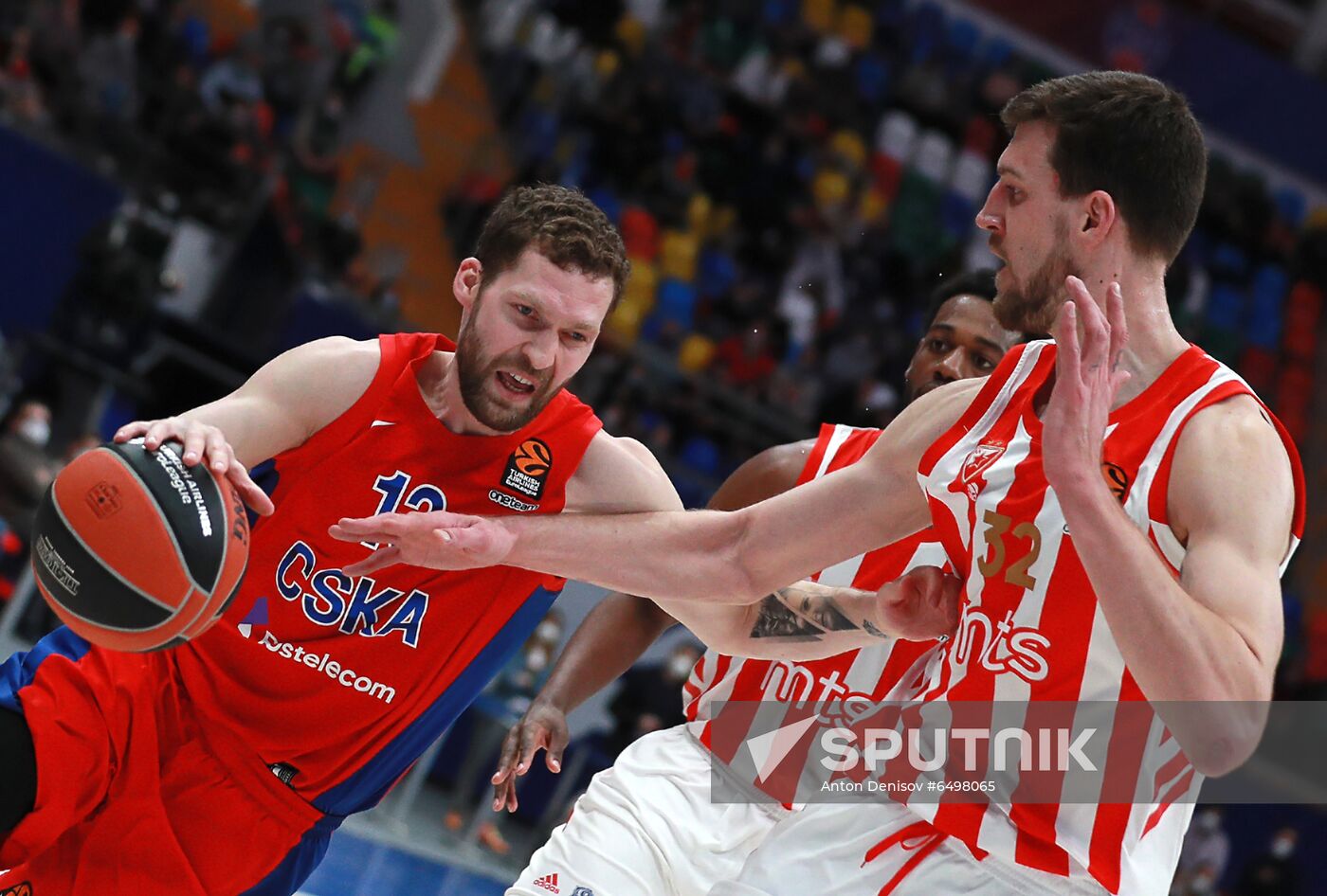 Russia Basketball Euroleague CSKA - Crvena Zvezda