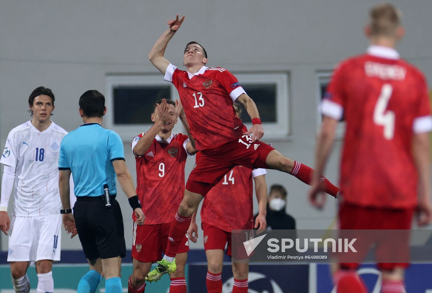 Hungary Soccer Junior Europe Championship Russia - Iceland