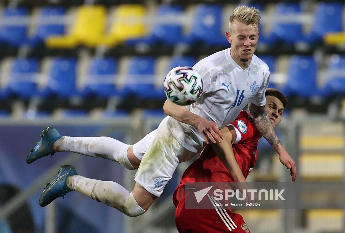 Hungary Soccer Junior Europe Championship Russia - Iceland