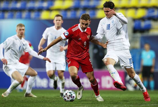 Hungary Soccer Junior Europe Championship Russia - Iceland