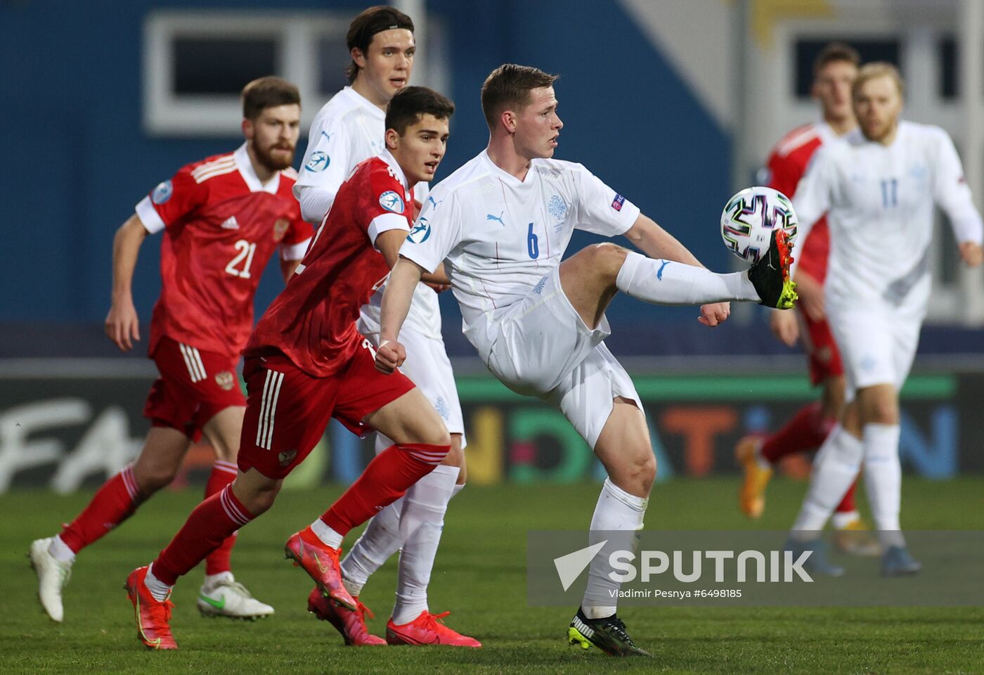 Hungary Soccer Junior Europe Championship Russia - Iceland