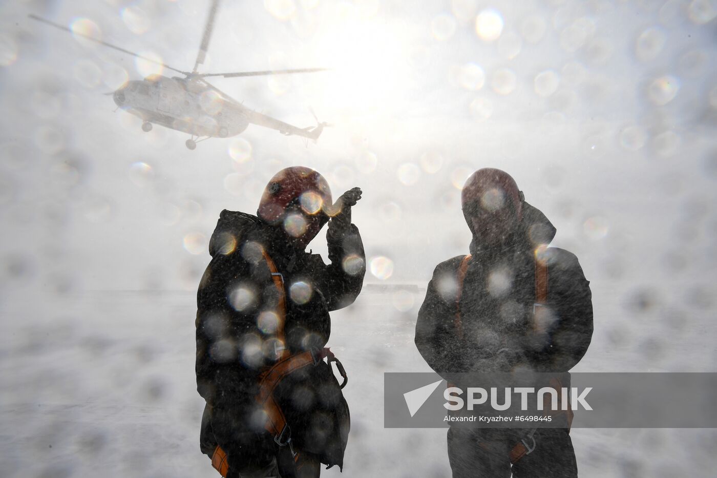 Russia Smokejumpers Drills