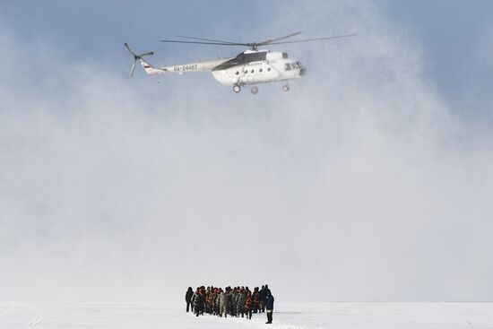 Russia Smokejumpers Drills