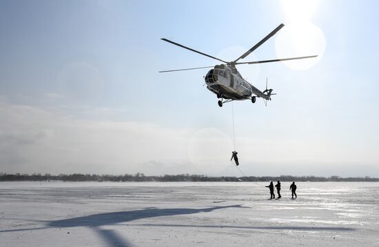 Russia Smokejumpers Drills