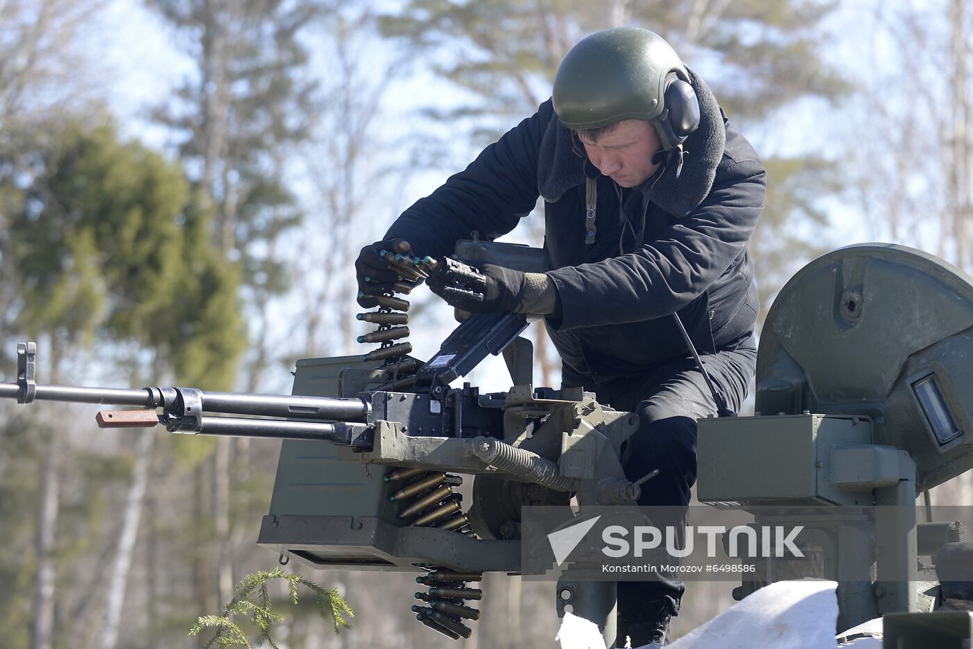 Russia Tank Division Exercises