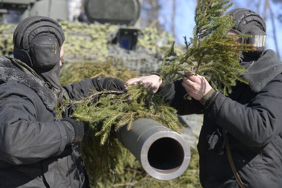 Russia Tank Division Exercises