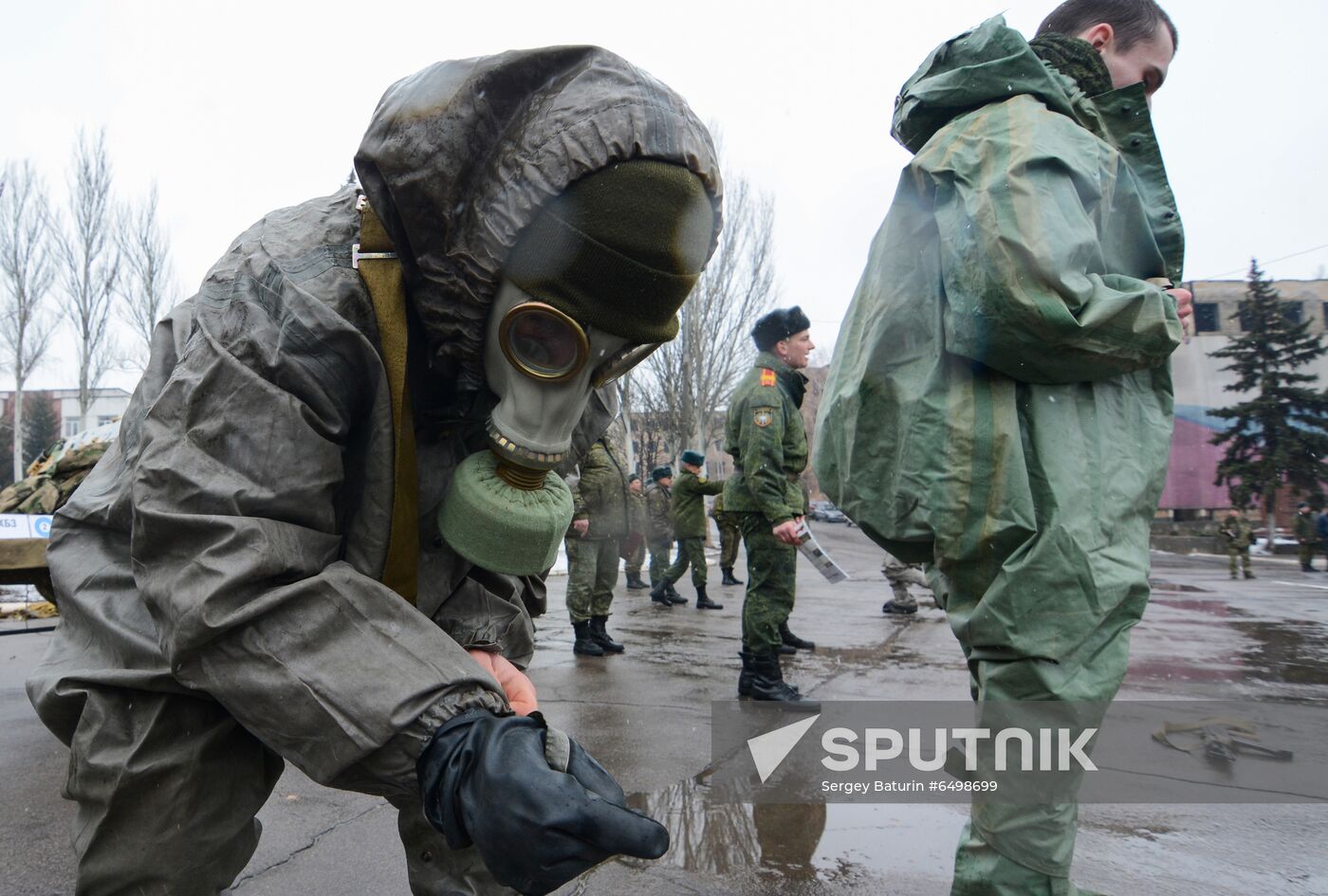 Ukraine DPR Military Training