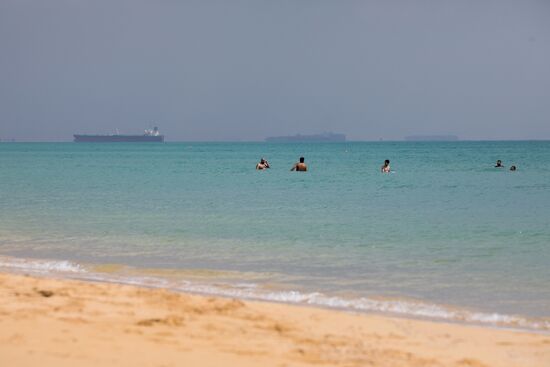 Egypt Suez Canal Traffic Blockade