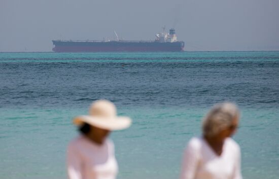 Egypt Suez Canal Traffic Blockade