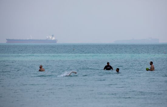 Egypt Suez Canal Traffic Blockade