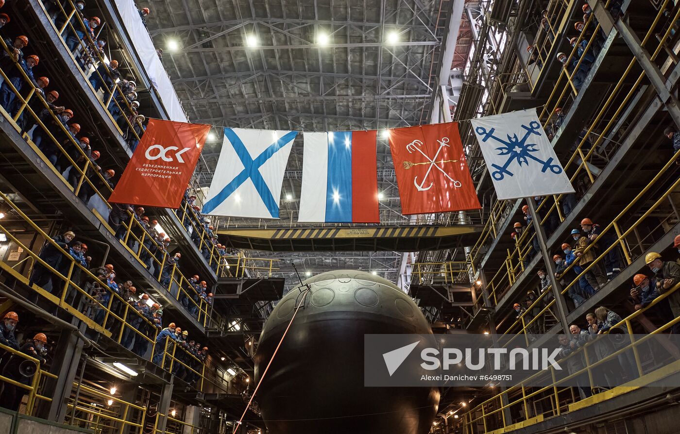 Russia Magadan Submarine Launch