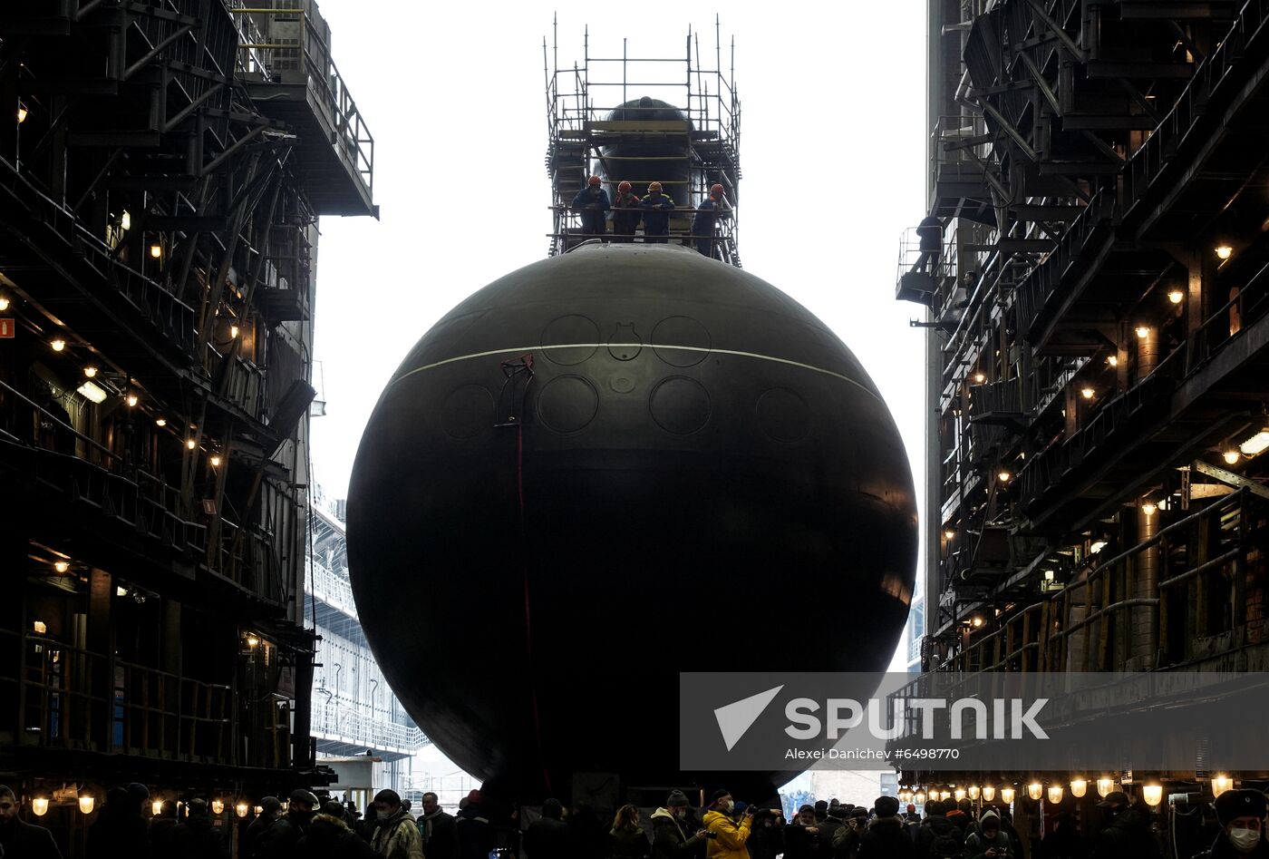 Russia Magadan Submarine Launch