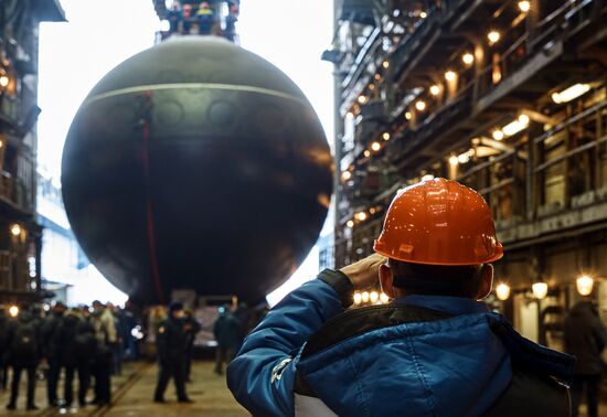 Russia Magadan Submarine Launch