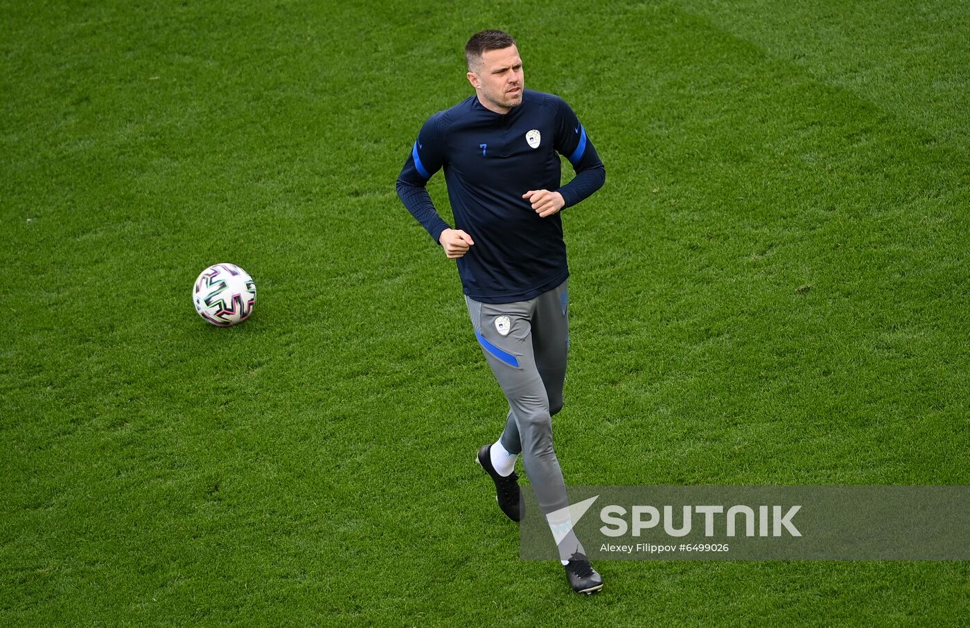 Russia Soccer World Cup Qualifiers Slovenia 