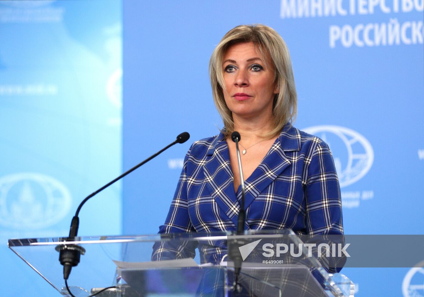 Russia Zakharova Briefing