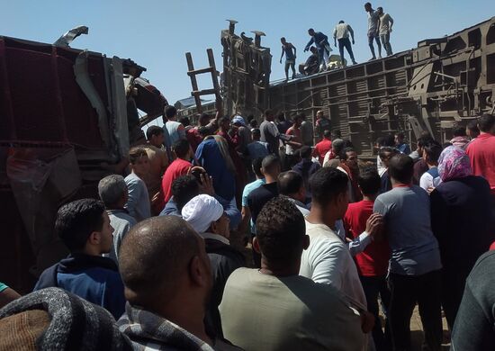 Egypt Trains Collision