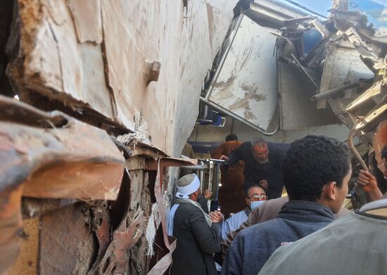 Egypt Trains Collision