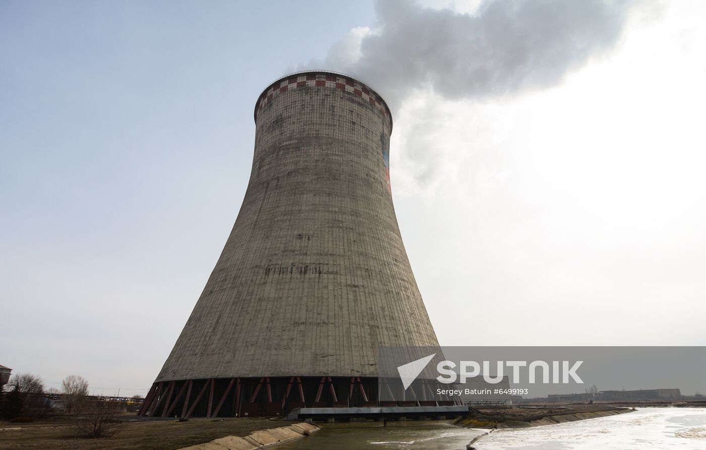 Ukraine DPR Zuivska Power Station