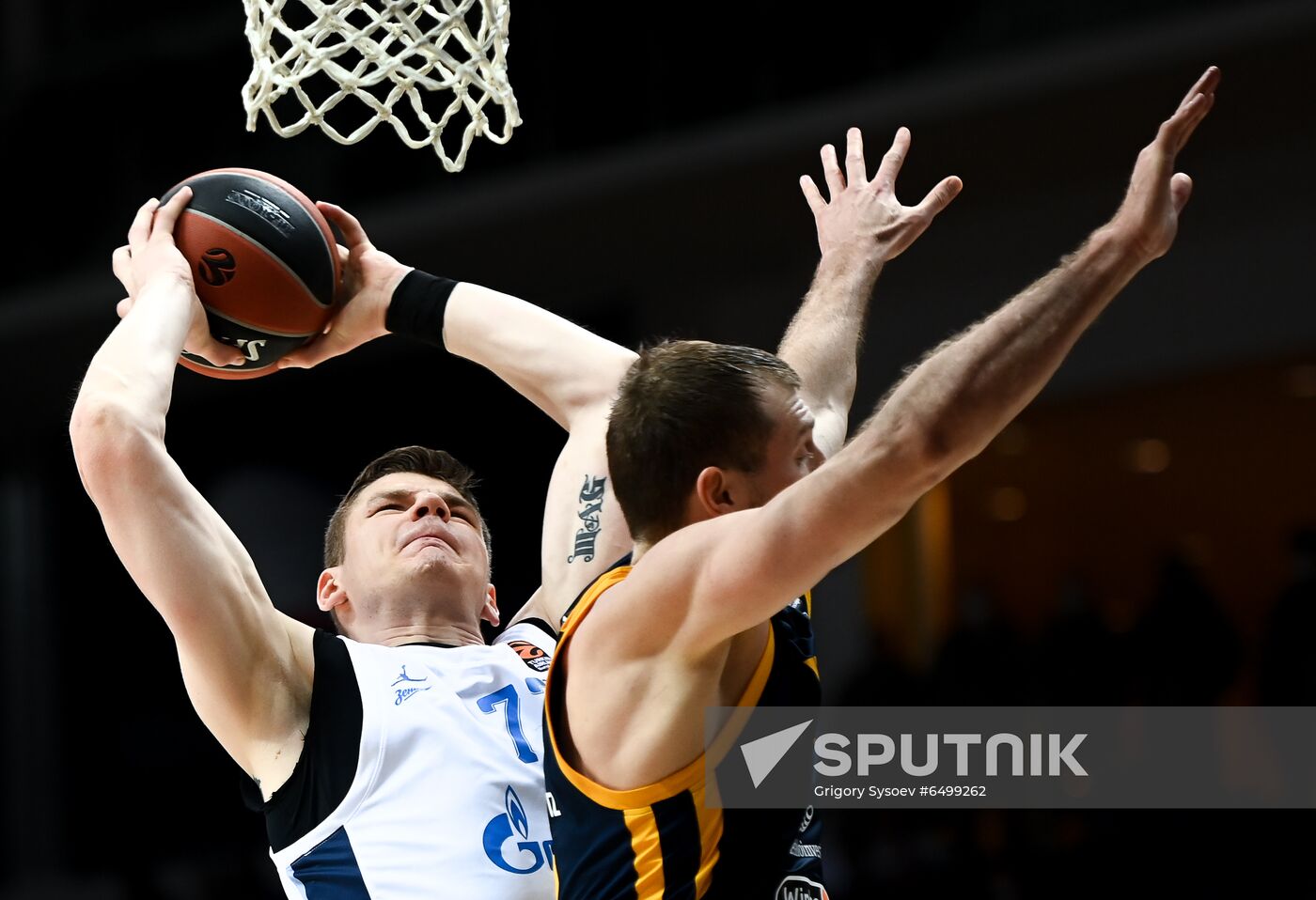 Russia Basketball Euroleague Khimki - Zenit