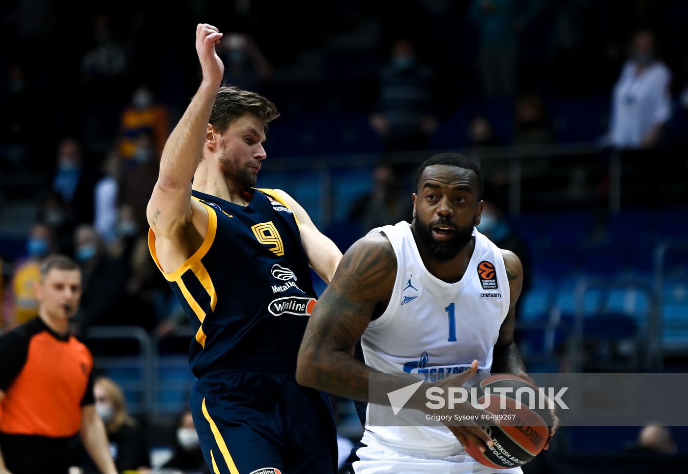 Russia Basketball Euroleague Khimki - Zenit