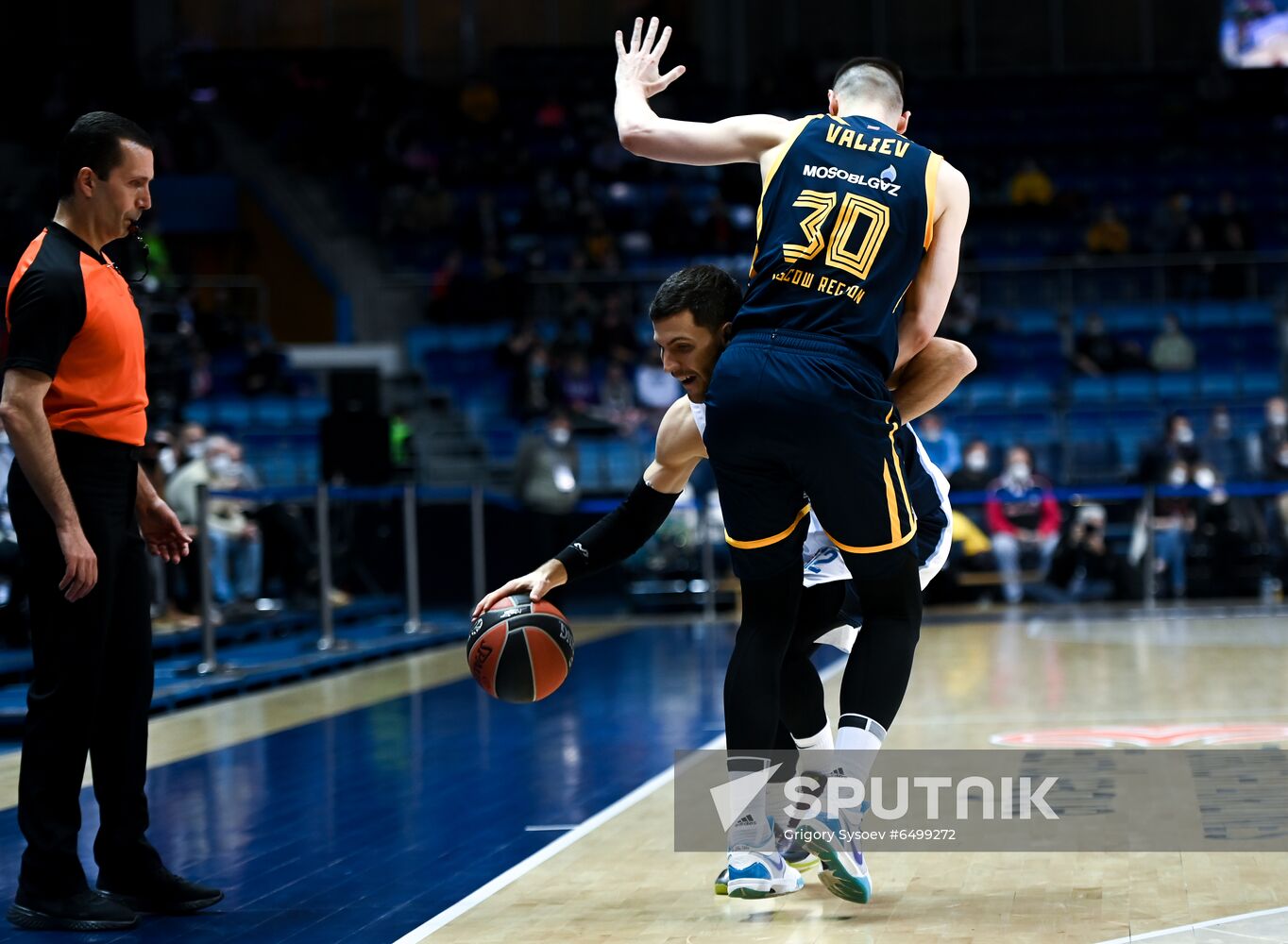 Russia Basketball Euroleague Khimki - Zenit