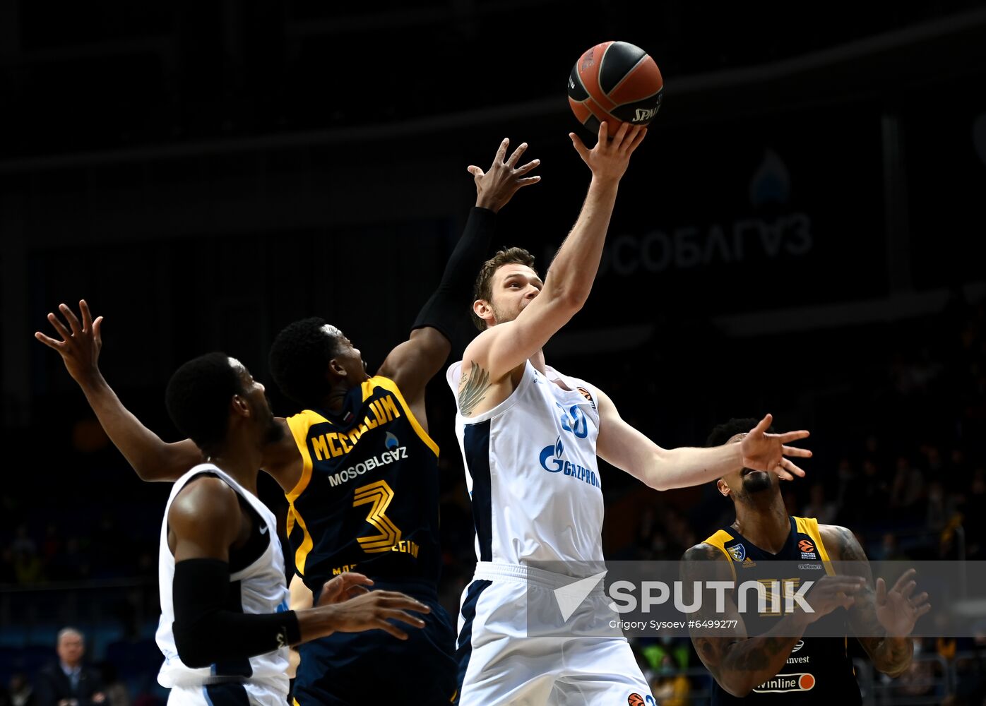 Russia Basketball Euroleague Khimki - Zenit