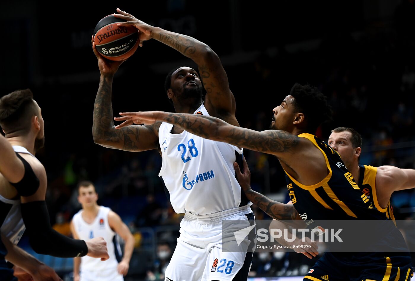 Russia Basketball Euroleague Khimki - Zenit