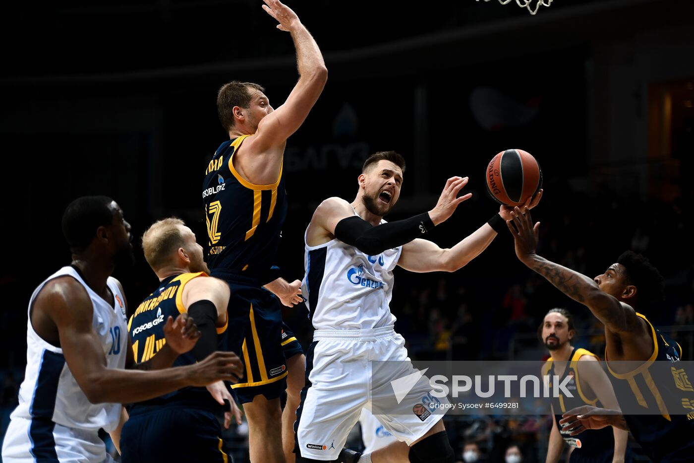 Russia Basketball Euroleague Khimki - Zenit