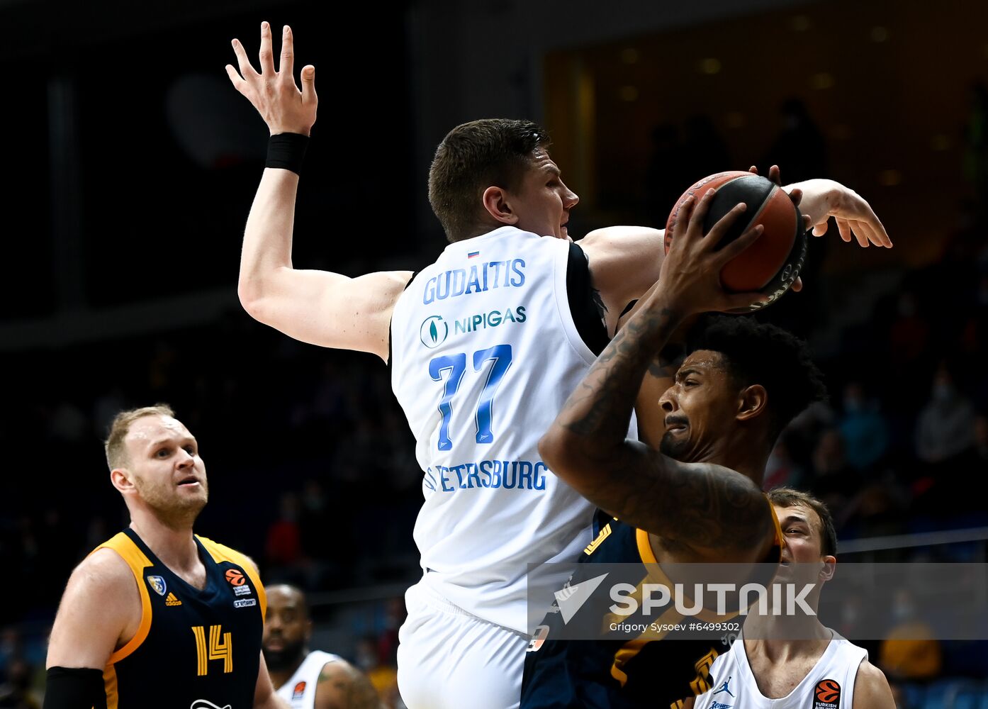 Russia Basketball Euroleague Khimki - Zenit