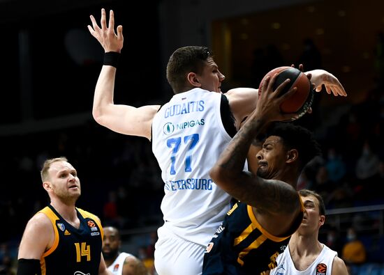 Russia Basketball Euroleague Khimki - Zenit