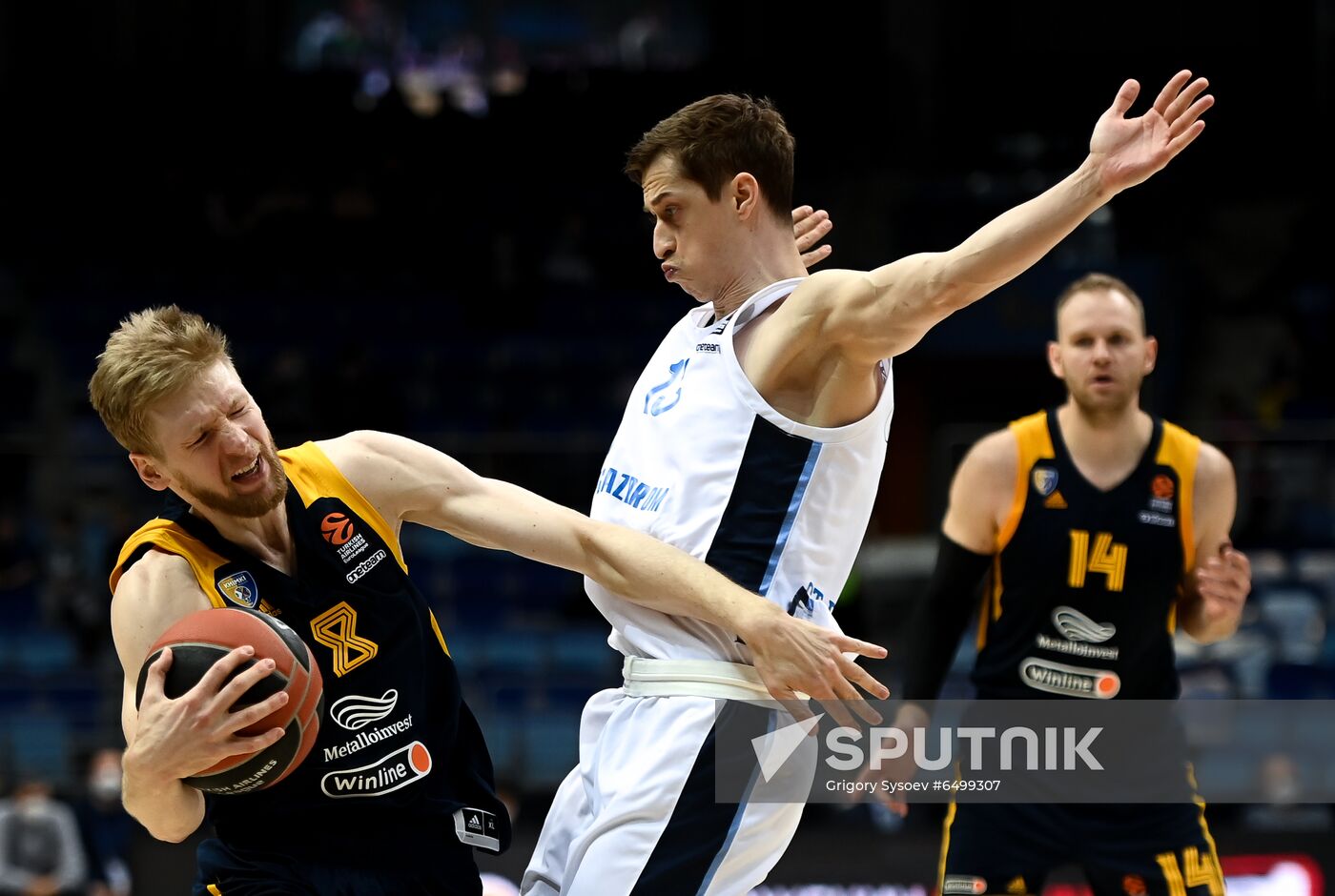 Russia Basketball Euroleague Khimki - Zenit