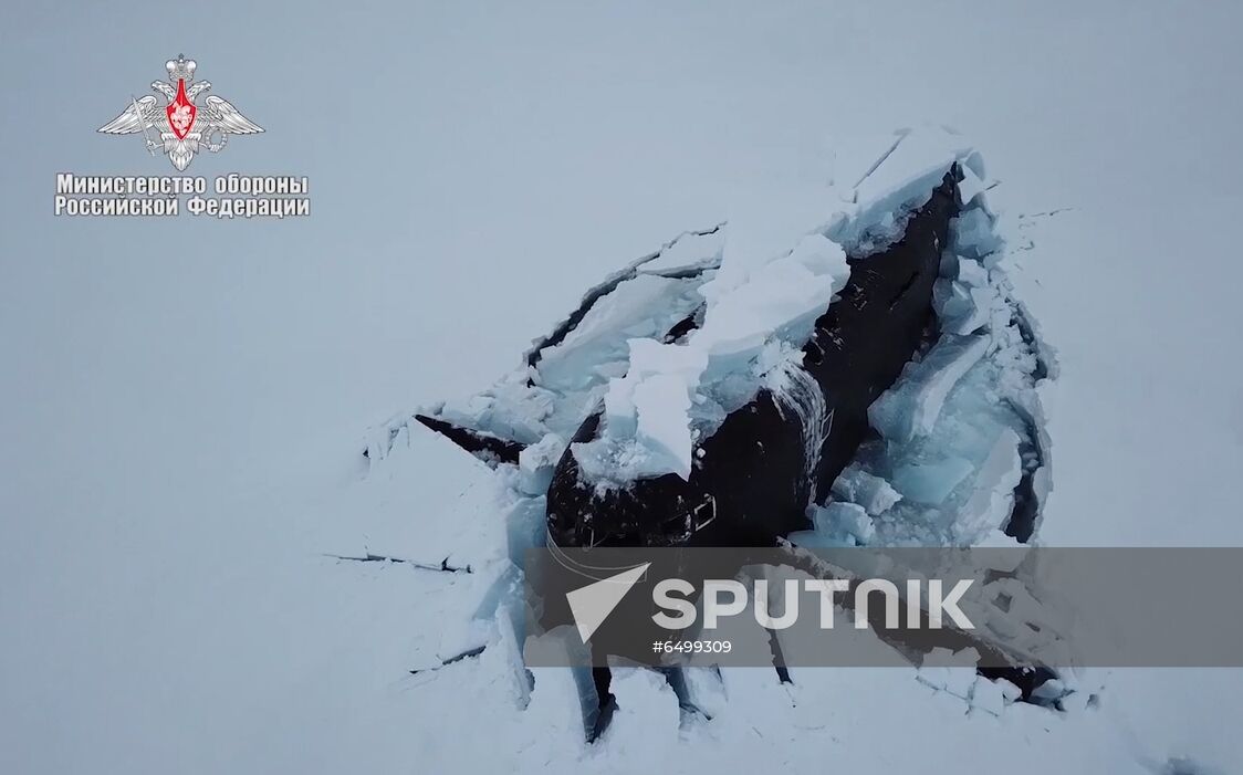 Russia Arctic Navy Drills