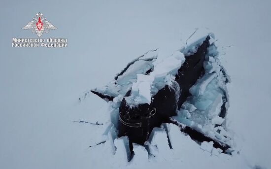 Russia Arctic Navy Drills