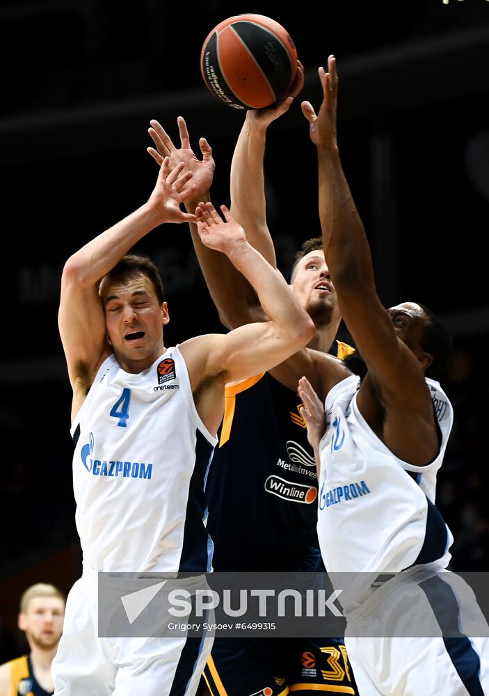 Russia Basketball Euroleague Khimki - Zenit