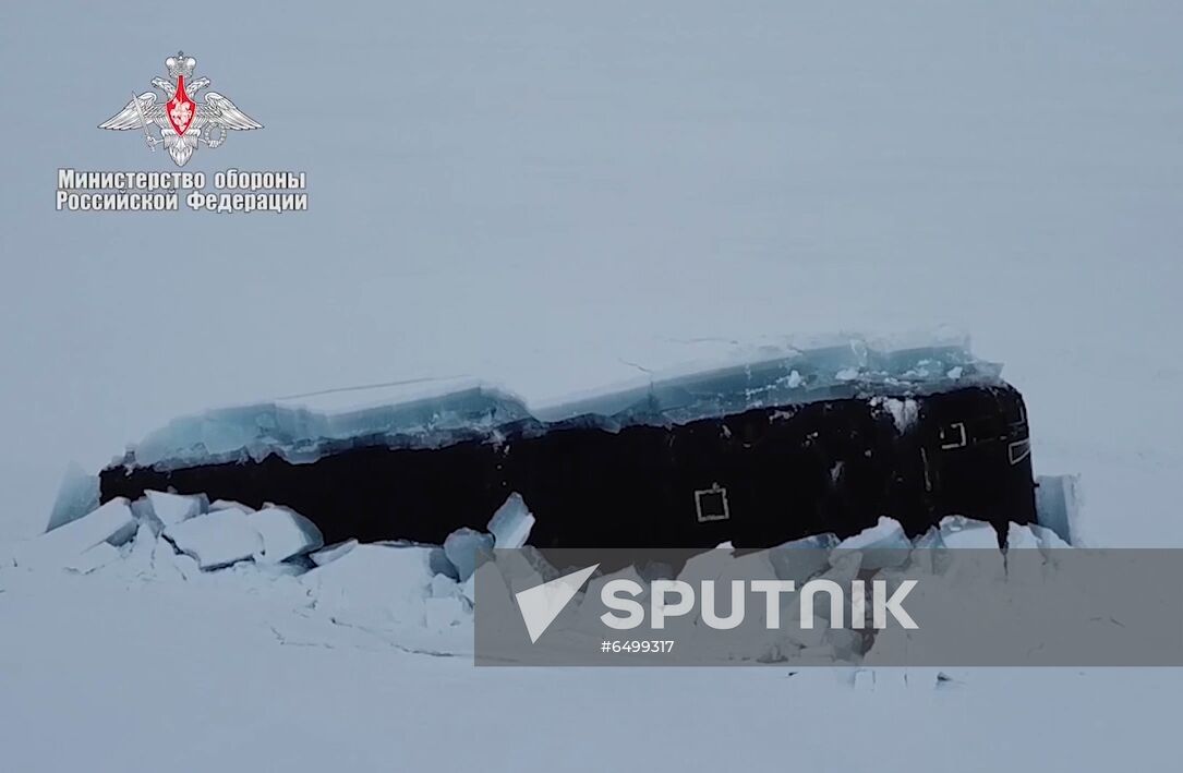 Russia Arctic Navy Drills