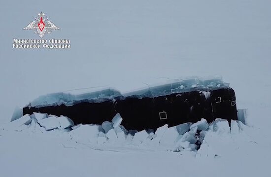 Russia Arctic Navy Drills