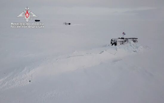 Russia Arctic Navy Drills