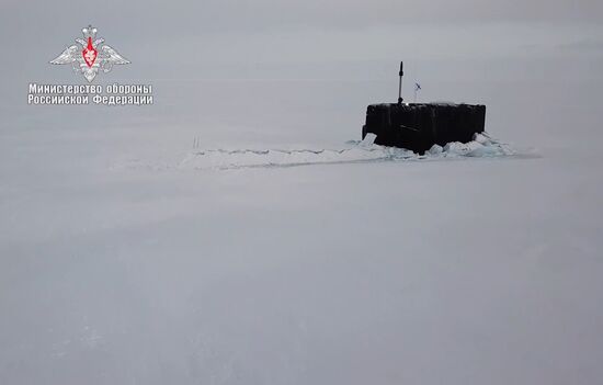 Russia Arctic Navy Drills