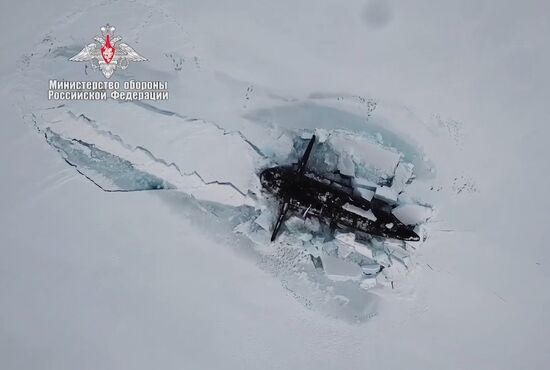 Russia Arctic Navy Drills