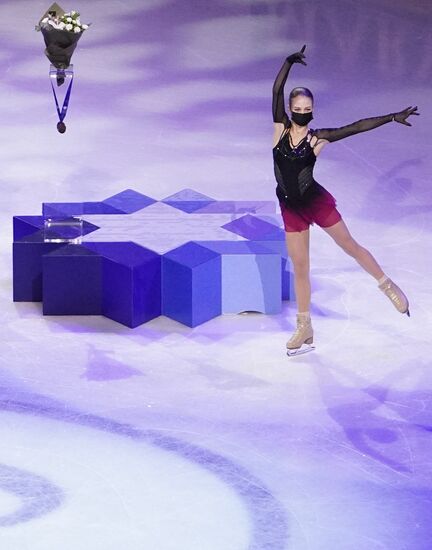 Sweden Figure Skating Worlds Ladies Awarding Ceremony
