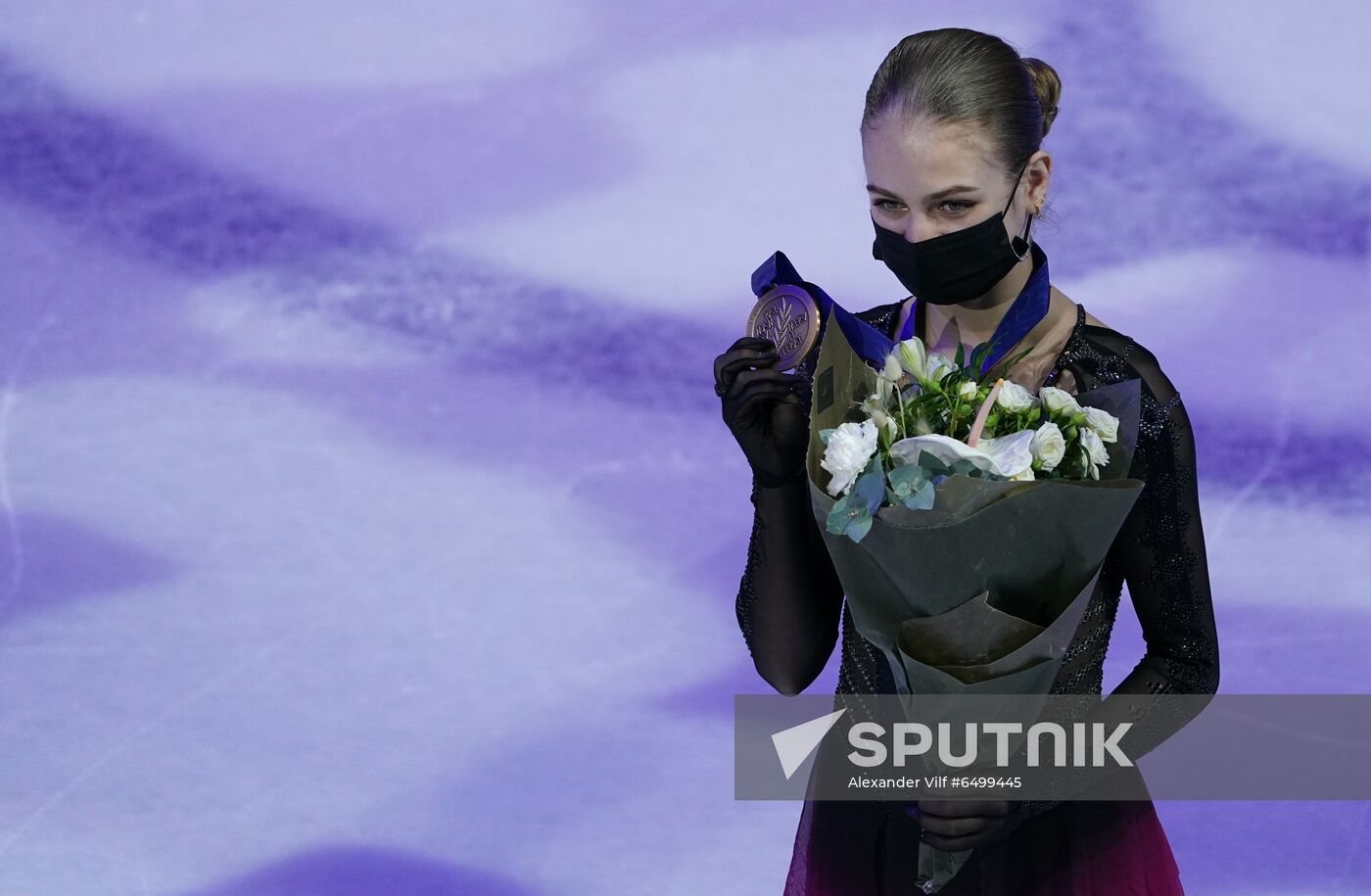 Sweden Figure Skating Worlds Ladies Awarding Ceremony