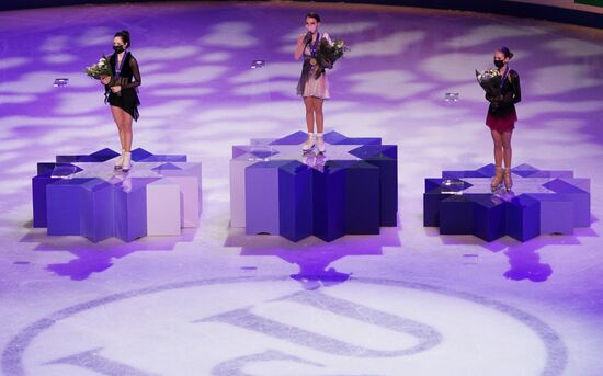 Sweden Figure Skating Worlds Ladies Awarding Ceremony
