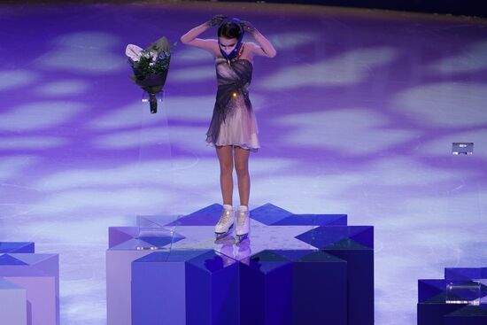 Sweden Figure Skating Worlds Ladies Awarding Ceremony